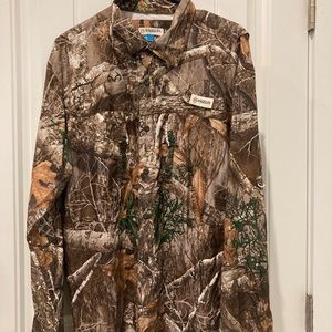 Camo fishing shirt